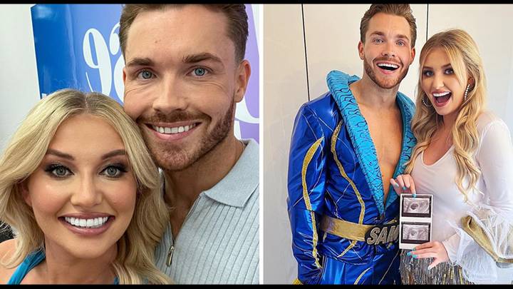 Love Island's Amy Hart announces pregnancy with boyfriend Sam Rason