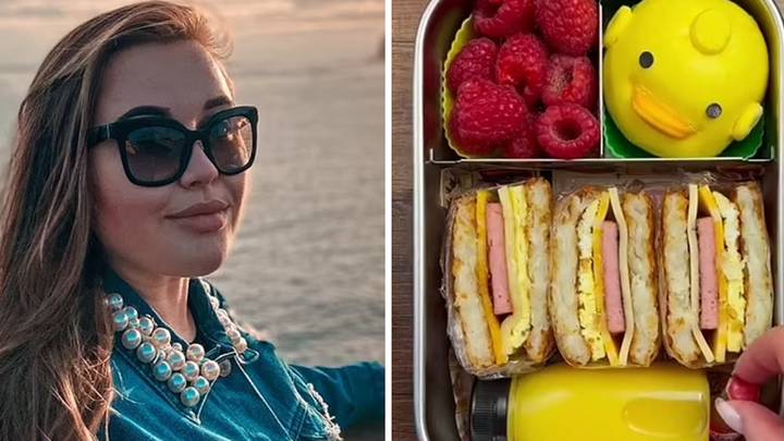 Woman divides opinion after cooking partner lavish lunches every morning to take to work
