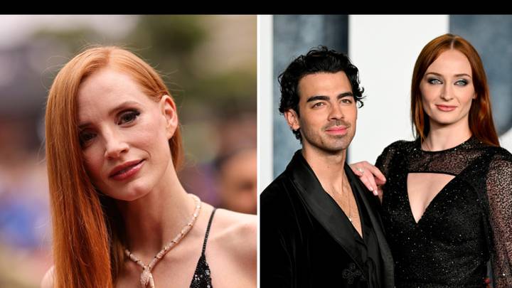 Jessica Chastain publicly supports Sophie Turner with tweet about Joe Jonas ‘holding children’s passports’