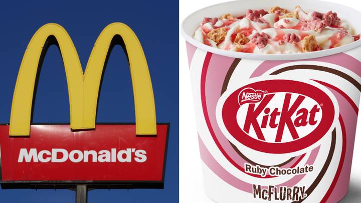 McDonald's launches two limited-edition pink desserts as part of new menu