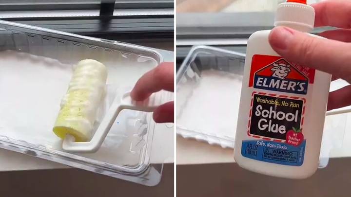 Woman hailed 'genius' for using glue to make windows more private