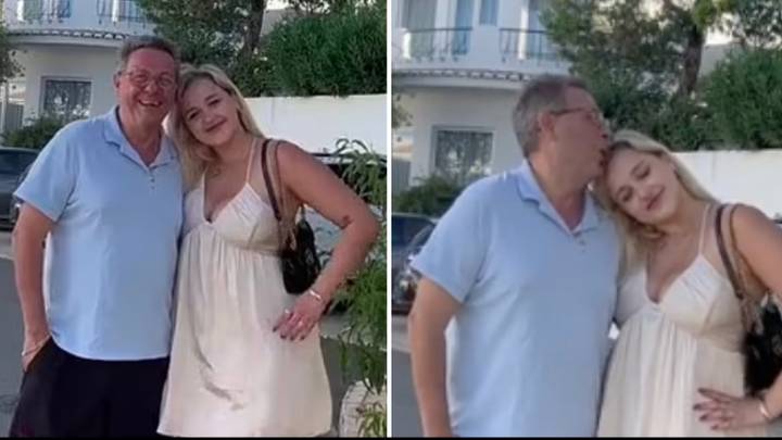 Woman brings dad on European holiday after boyfriend broke up with her a week before