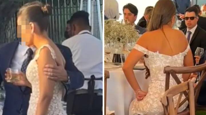 Bride left upset on her wedding day as two guests show up in white