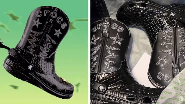 Crocs is launching cowboy boots this month