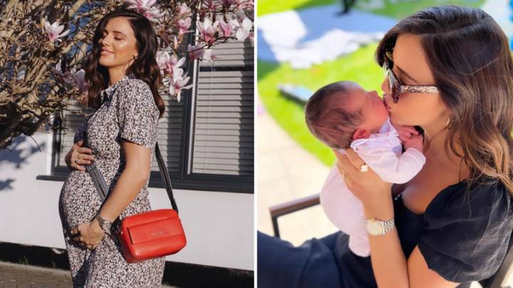Lucy Mecklenburgh Shares First Snap Of Baby Girl