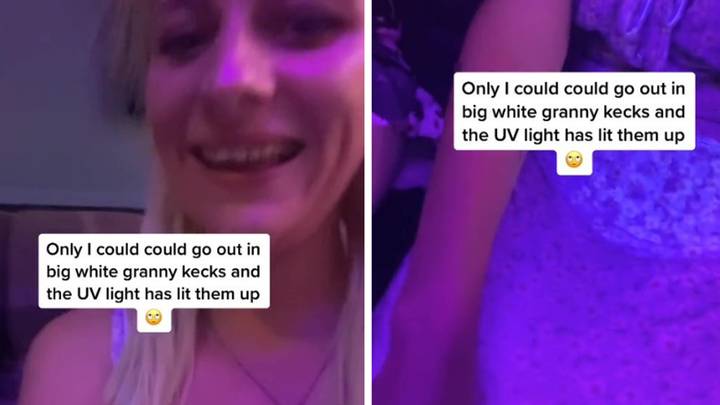 Clubber Mortified As UV Lights Show Up Her 'Granny Pants'