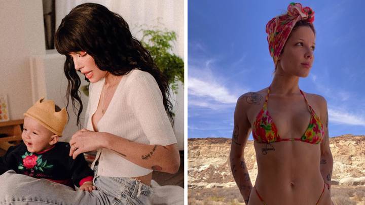 Halsey Proudly Shows New 'Baby' Tattoo And Their Stretch Marks
