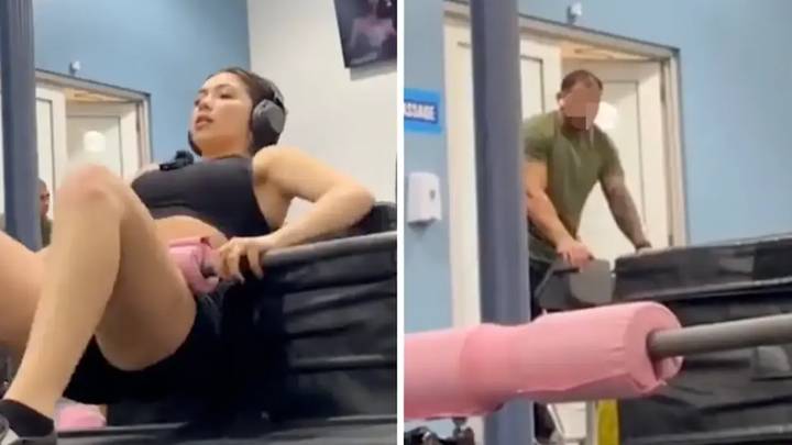 Woman speaks out after accusing man of being a 'weirdo' at the gym