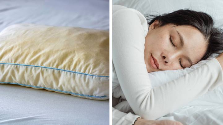 Cleaning expert shares hack to remove yellow stains from pillows