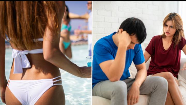 Man slammed for having issues with girlfriend wearing bikini in front of his family