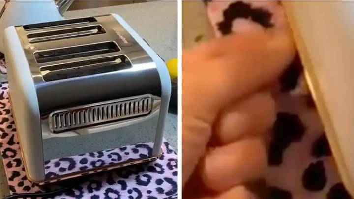 People stunned after discovering hidden compartment in toasters