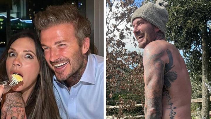 Victoria Beckham praised for sharing photo of husband David wearing see-through boxers