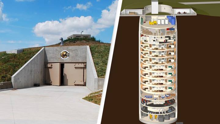 Man builds underground survival bunker that can withstand the end of the world