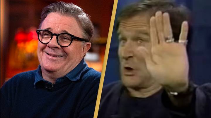 Robin Williams 'swooped in' and saved Nathan Lane from Oprah outing him