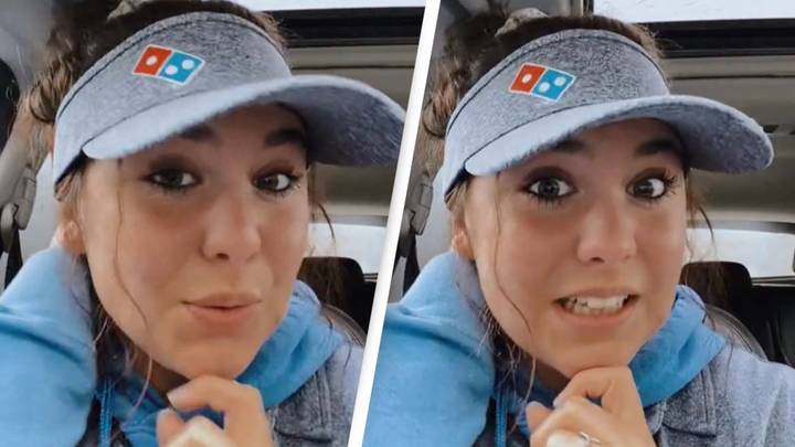 Domino's delivery driver leaves people shocked after showing how much she makes during a 5-hour shift