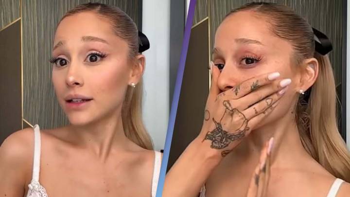 Ariana Grande tears up as she admits she's had a lot of Botox and fillers over the years