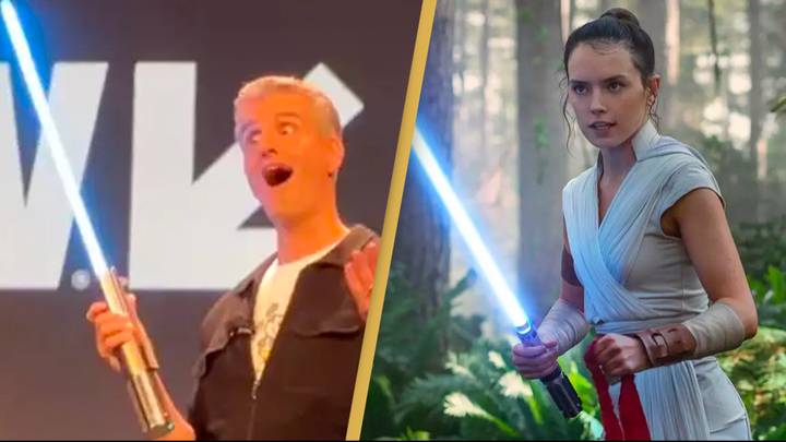 How the Disney ‘real life’ lightsaber works after parks chief unveils it in the flesh