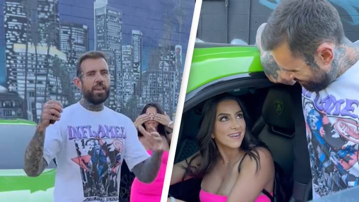 Husband of adult star Lena the Plug bought wife Lamborghini to celebrate her sleeping with male co-star for first time