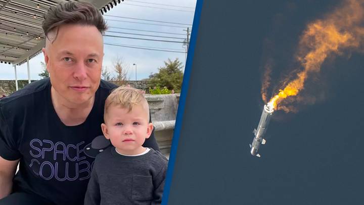 Grimes and Elon Musk's toddler had a three-day 'PTSD meltdown' when a SpaceX rocket exploded