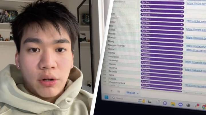 College student leaves people shocked after showing results of applying to nearly 500 jobs