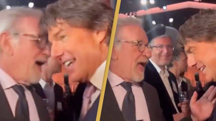 Steven Spielberg tells Tom Cruise he 'saved Hollywood's a**' and 'the entire theatrical industry'