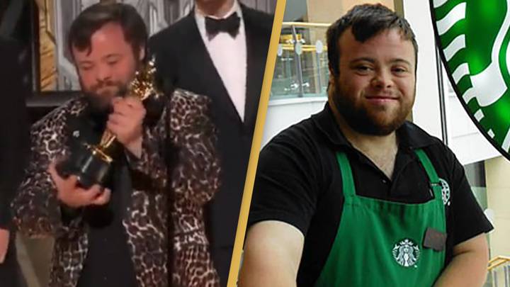 Actor who went back to working at Starbucks after starring in movie wins an Oscar
