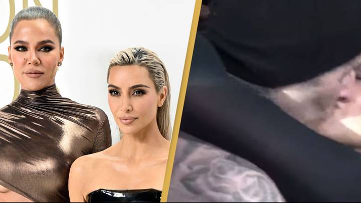 Kim and Khloe Kardashian react to Kourtney's shock pregnancy announcement to Travis Barker
