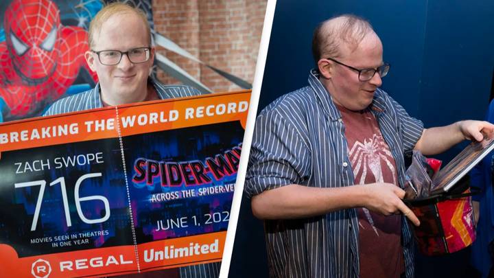 Man breaks Guinness World Record for most movies watched in theaters in one year