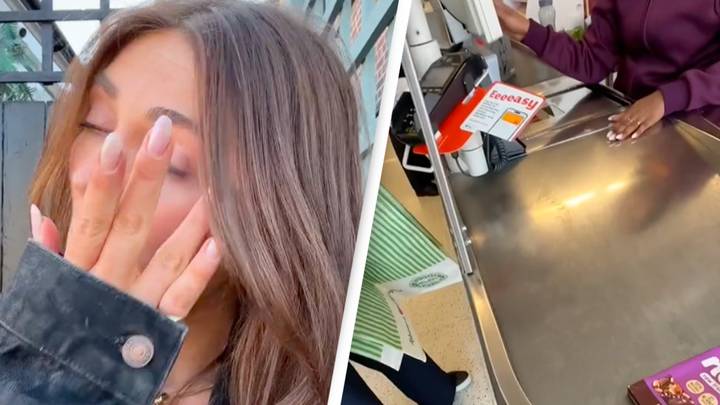 TikToker bursts into tears after strangers refuse her offer to pay for their groceries