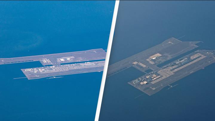 People stunned after learning there's a $20 billion airport located in the ocean