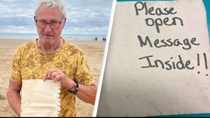 Message in a bottle written by American 5th grade student found 26 years later in France