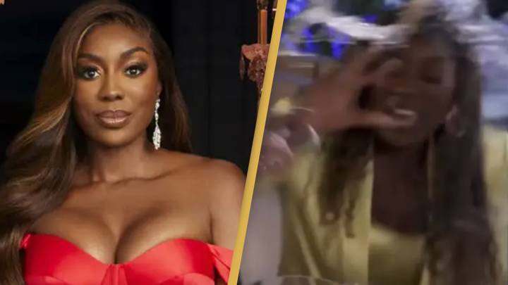 Real Housewives of Potomac star calls for disciplinary action against co-star for throwing drink on her