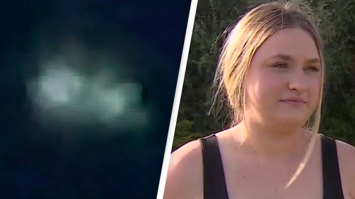 Woman shares footage of unique floating object that made her believe in aliens