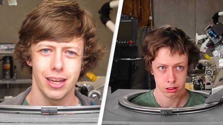 Man creates robot that can cut hair automatically
