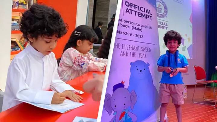 Four-year-old becomes the world's youngest ever author