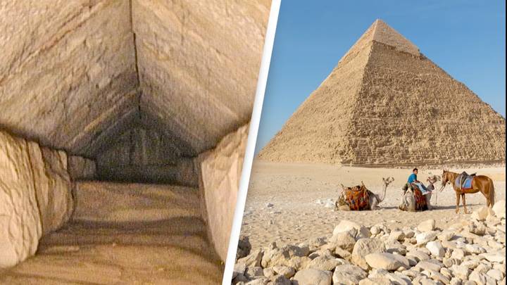 Mysterious tunnel has been found inside Great Pyramid of Giza