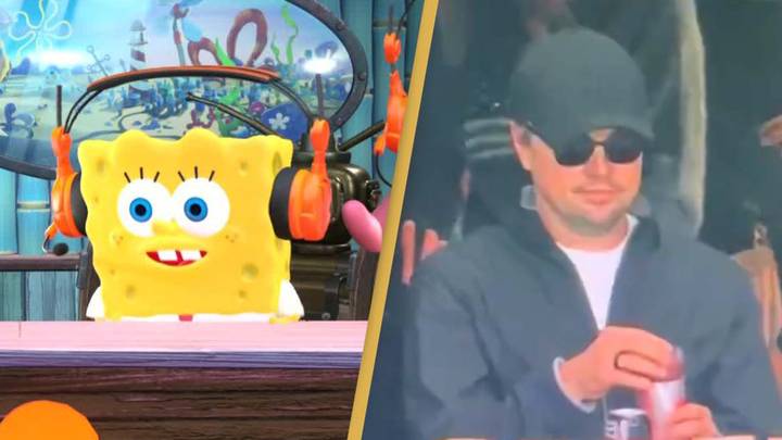 SpongeBob savagely roasts Leonardo DiCaprio's dating history during Super Bowl broadcast