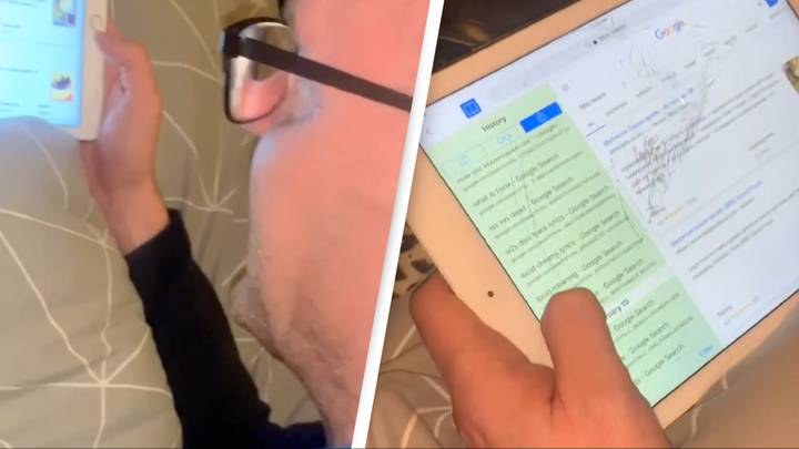 8-year-old boy’s disturbing search history exposed by dad and it has people in hysterics