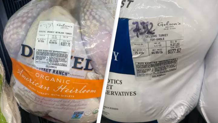Grocery store roasted after it's spotted selling Thanksgiving turkey for nearly $200