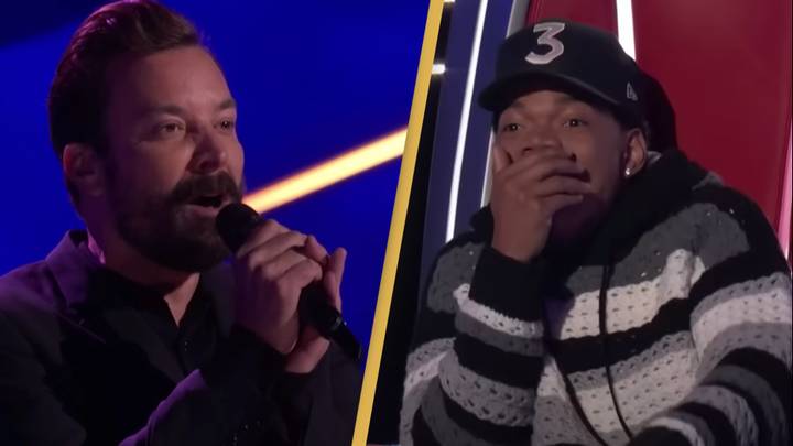 Jimmy Fallon stuns The Voice viewers with 'wildest Blind Audition ever' as he shows off singing
