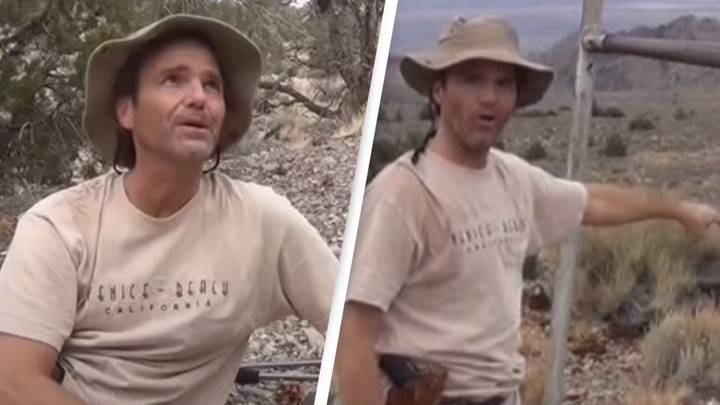 Man completely disappeared after finding cave near Area 51 claiming to have strong vibrations