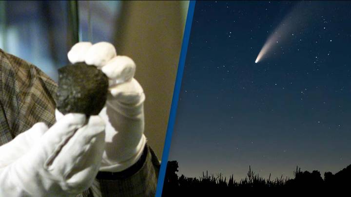Woman claims she was hit by a meteorite the size of a golf ball after getting rock analyzed
