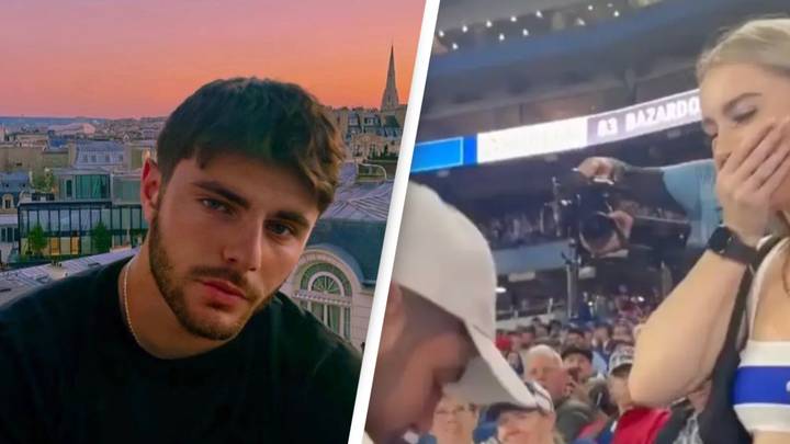 People think man who was slapped for proposing with gummy ring at baseball game did it for publicity