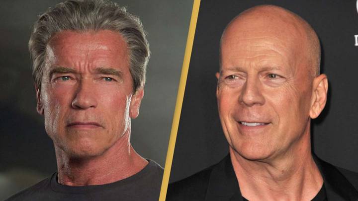 Arnold Schwarzenegger pays special tribute to Bruce Willis after he was forced to retire