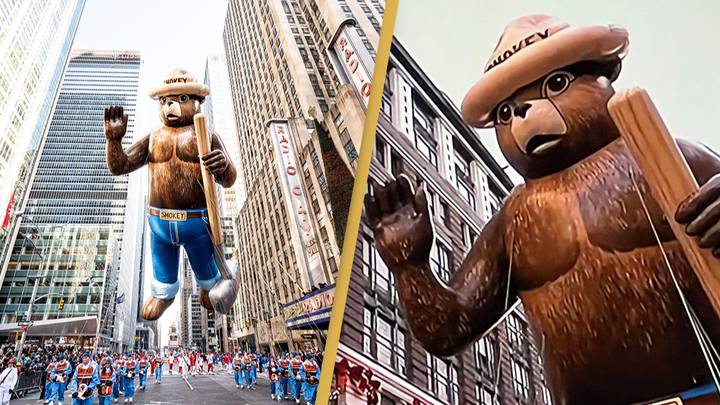 People are thirsting over a balloon at this year's Thanksgiving Day parade