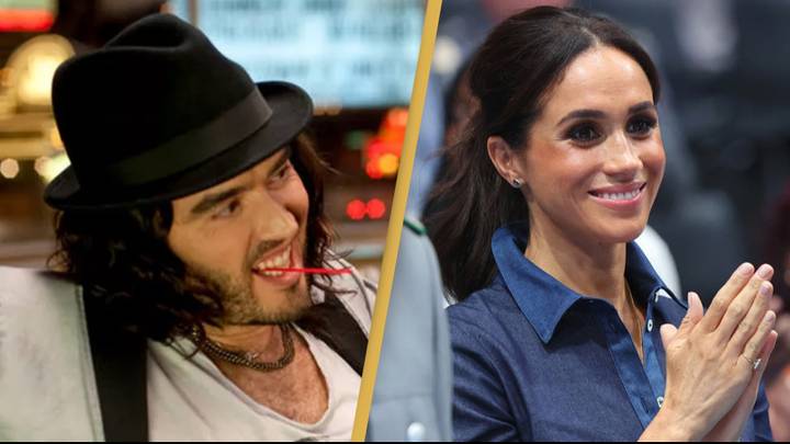Russell Brand bragged about 'snogging' Meghan Markle in movie before she met Prince Harry