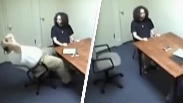 Terrifying timelapse shows what a ‘true psychopath’ looks like during 2-hour interrogation