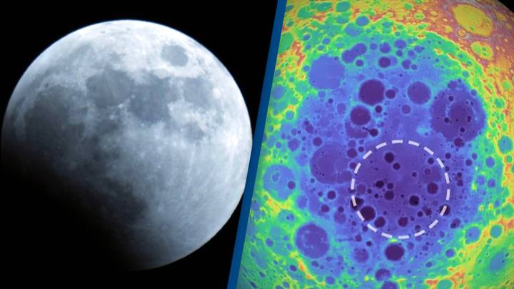 Scientists discover massive metal 'structure' under surface of the moon