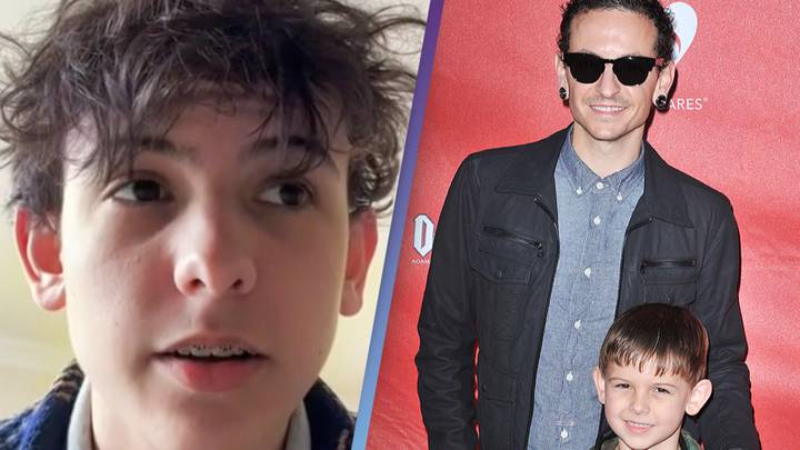 Chester Bennington's son hits out at 'bull****' TikTok conspiracy theories about his dad's death