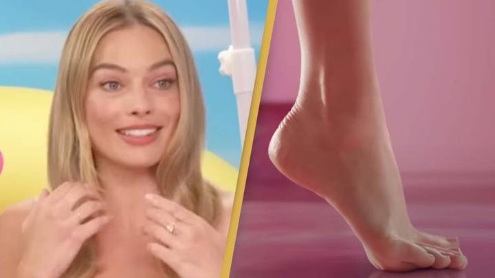 Margot Robbie responds to the internet's obsession with her feet saying she's 'flattered'